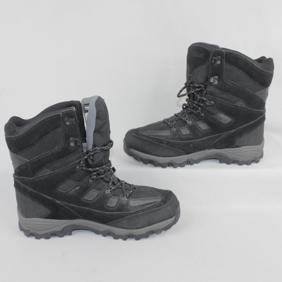 Guide Gear Thinsulate 653077 GG Zippel Bay Winter Boots Black Mens Size 12M main image 10